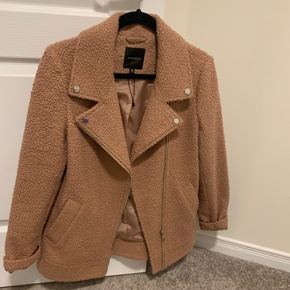 Sherpa Moto style jacket - Picture 2 of 3